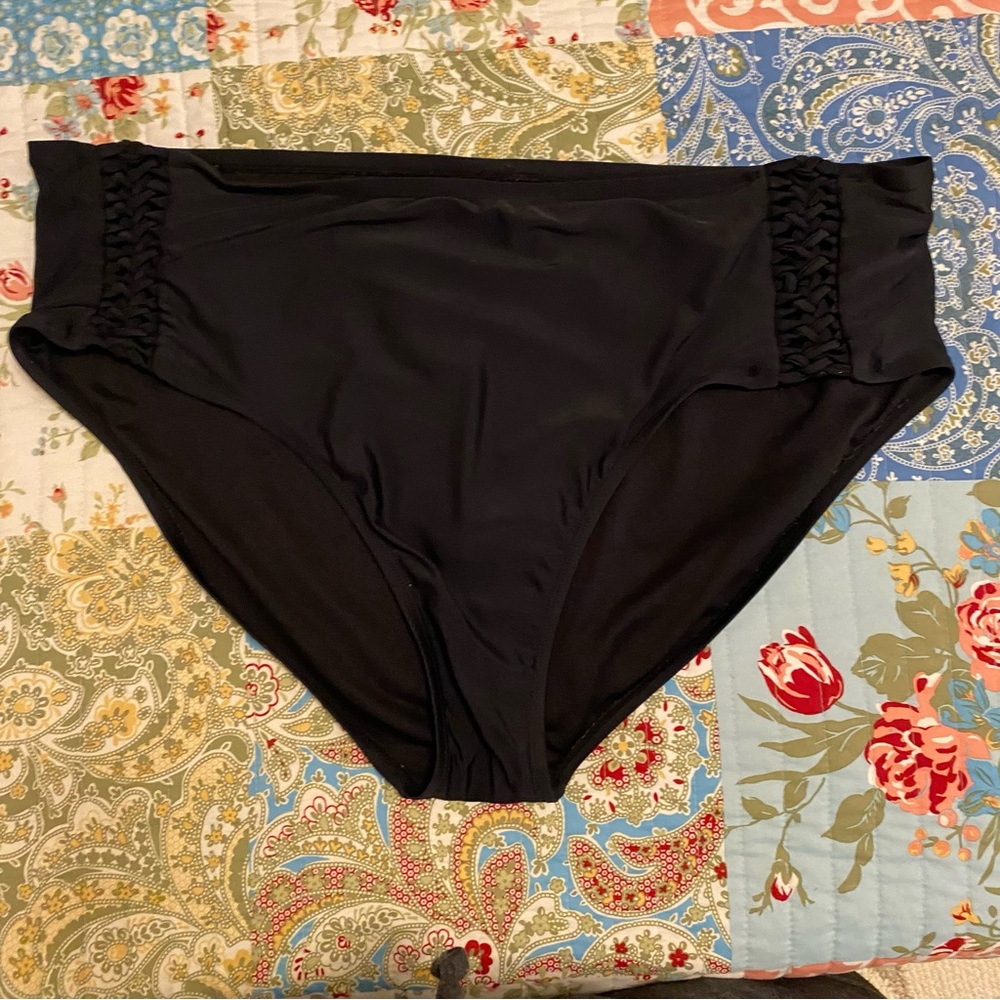 Catalina Black Swim Bottoms